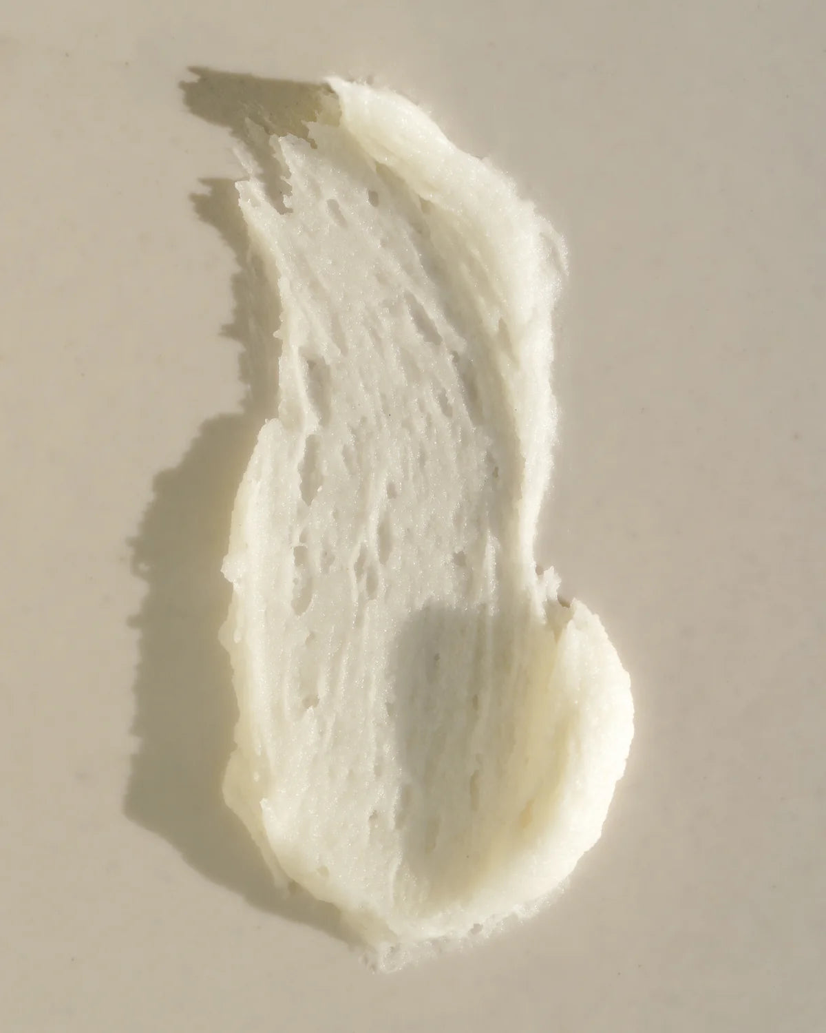 Texture close-up of Circular Living Whipped Deodorant Cream, handmade non-toxic body care.