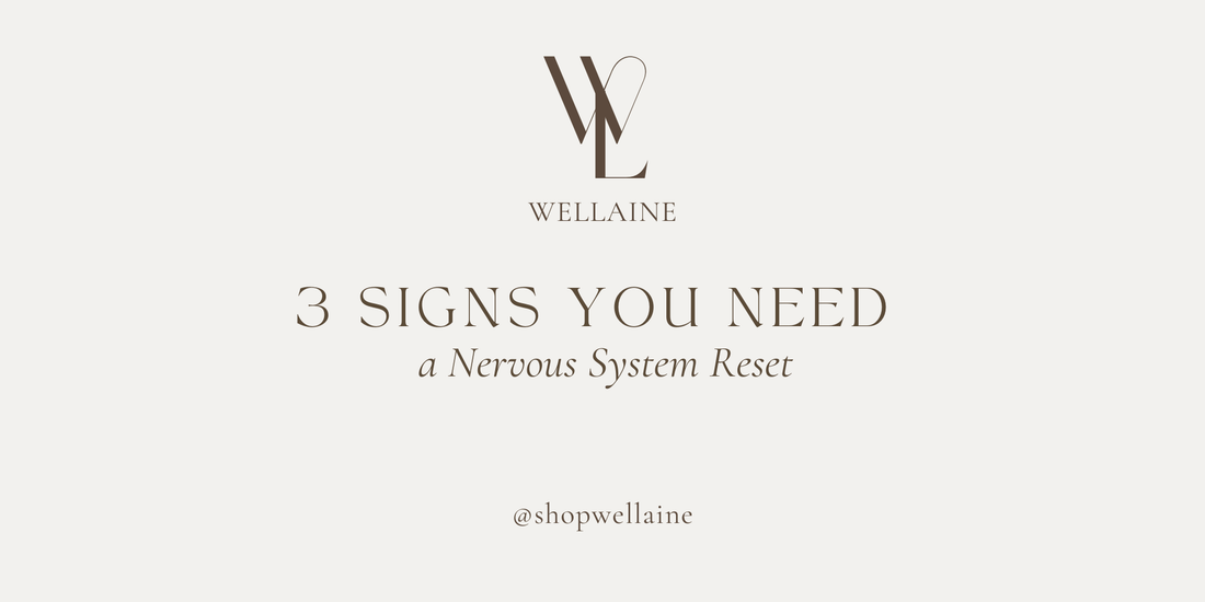 3 Signs You Need a Nervous System Reset - Wellaine