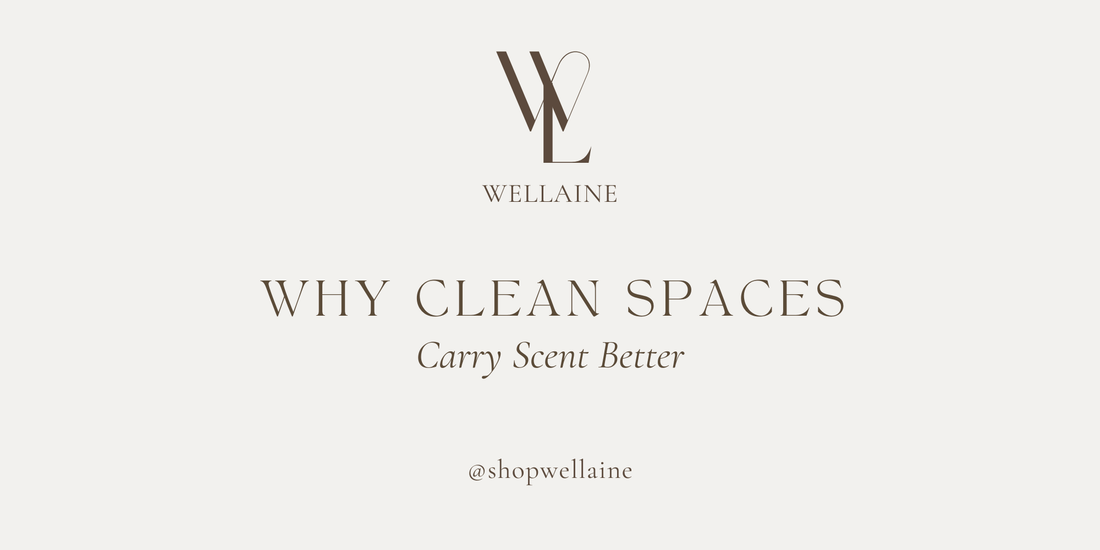 Why Clean Spaces Carry Scent Better - Wellaine