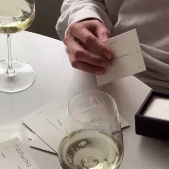 Video of theWilde House Paper Cultivating Conversations card game in use.
