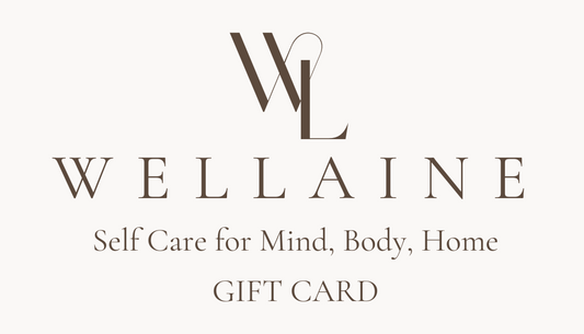 Wellaine digital gift card for self-care products across mind, body, and home. Perfect for thoughtful, sustainable gifting.