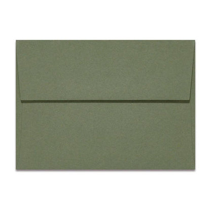 Olive green envelope for the Paper Baristas “Mother, Thank You For All The Ways You Helped Me Bloom” card.