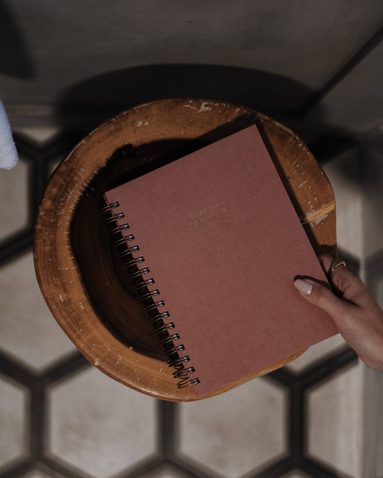 The Self Care Planner | Weekly Edition | Sustainably Printed Simple Self Sand Wellaine